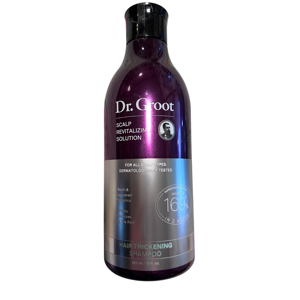 Dr.‎ Groot Hair Thickening Shampoo Biotin Prebiotics Scalp Solution 13 fl oz - Picture 2 of 3